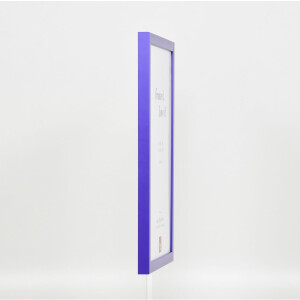 Cornice in legno Top Cube 50x60 cm vetro museale viola
