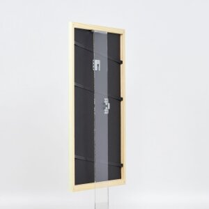 Cornice in legno effetto profilo 32 verde 50x60 cm vetro museo