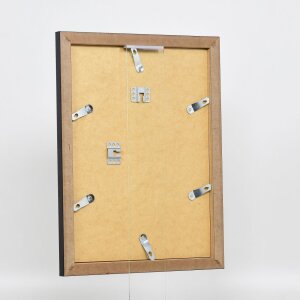 Cornice ad effetto 2319 argento lucido 50x60 cm vetro museale