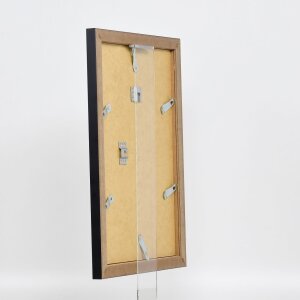 Cornice ad effetto 2319 argento lucido 50x60 cm vetro museale