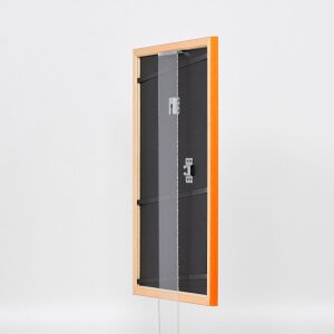 Telaio effetto legno profilo 89 salmone 50x65 cm vetro normale