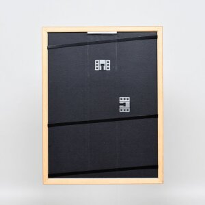 Telaio effetto legno profilo 89 salmone 50x65 cm vetro normale