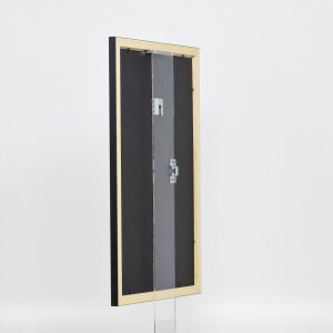Telaio effetto legno profilo 2210 nero 50x65 cm vetro acrilico