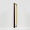 Telaio in legno effetto profilo 21 marrone noce 50x65 cm vetro acrilico