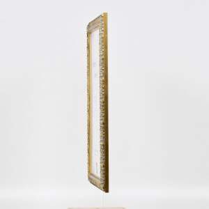 Effetto cornice in legno profilo 94 oro 50x65 cm vetro normale
