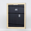 Telaio effetto legno profilo 94 nero 50x65 cm vetro normale