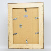 Cornice effetto barocco profilo 31 argento 50x65 cm vetro antiriflesso
