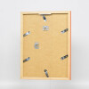 Cornice in legno Top Cube 50x65 cm vetro arancione da museo