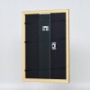 Cornice in legno effetto profilo 21 marrone noce 50x65 cm vetro museo
