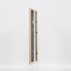 Cornice in legno effetto profilo 32 marrone chiaro 50x65 cm vetro museo