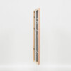 Cornice in legno effetto profilo 32 marrone chiaro 50x65 cm vetro museo