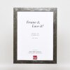 Cornice ad effetto 2319 argento lucido 50x65 cm vetro museale
