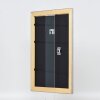 Effetto cornice in legno Profilo 94 argento 50x65 cm Vetro Museo