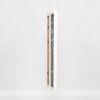 Cornice in legno effetto profilo 2070 vetro Museum 50x65 cm bianco