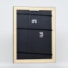 Effetto telaio in legno Profilo 94 nero 50x70 cm Vetro normale