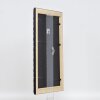 Effetto telaio in legno Profilo 94 nero 50x70 cm Vetro normale