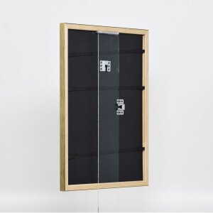 Cornice in legno effetto profilo 2070 vetro normale 50x70 cm oro