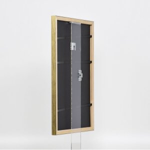 Cornice in legno effetto profilo 2070 vetro normale 50x70 cm oro
