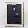 Telaio effetto legno profilo 95 nero 50x70 cm vetro acrilico