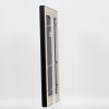 Telaio effetto legno profilo 95 nero 50x70 cm vetro acrilico