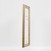 Cornice barocca effetto legno Profilo 37 argento antico 50x70 cm vetro museo