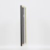 Telaio effetto legno profilo 2210 nero 50x75 cm vetro antiriflesso