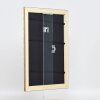 Effetto cornice in legno profilo 94 oro 50x75 cm vetro acrilico