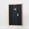 Cornice in legno effetto profilo 2210 marrone scuro 50x75 cm vetro museale
