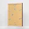 Cornice in legno effetto Top N palissandro 50x75 cm vetro museo