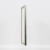 Telaio effetto legno profilo 2070 vetro museo 50x75 cm argento