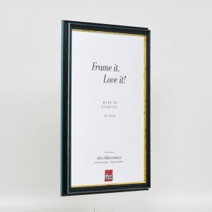 Effetto cornice in legno profilo 21 blu 59,4x84,1 cm vetro normale