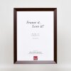 Struttura in legno effetto Top N palissandro 59,4x84,1 cm Vetro antiriflesso
