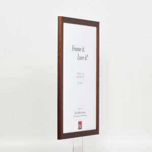 Cornice in legno effetto profilo 2210 marrone scuro 59,4x84,1 cm vetro museale