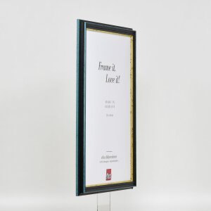 Telaio effetto legno profilo 21 blu 60x60 cm vetro normale