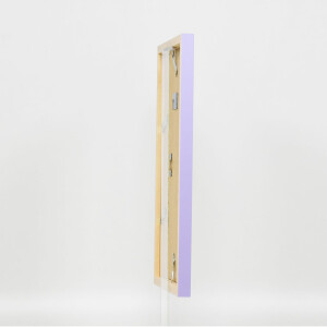 Telaio in legno Top Cube 60x60 cm lilla vetro normale