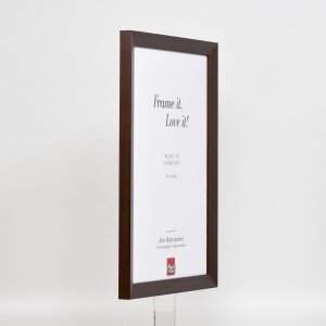 Effetto cornice in legno Top N palissandro 60x60 cm vetro normale