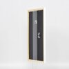 Telaio effetto legno profilo 2210 bianco 60x60 cm vetro antiriflesso