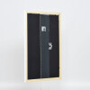 Telaio effetto legno profilo 2210 bianco 60x60 cm vetro antiriflesso