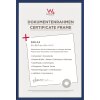 Cornice di plastica new lifestyle - 21x29,7 cm - blu - din a4