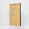 Telaio effetto legno profilo 2070 vetro antiriflesso 60x60 cm nero