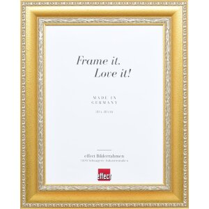 Cornice effetto barocco Profilo 31 oro 60x60 cm vetro...
