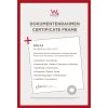 Cornice di plastica new lifestyle - 21x29,7 cm - rosso - din a4