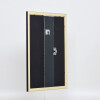Effetto cornice in legno Profilo 2210 nero 60x60 cm Vetro Museo