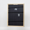 Telaio effetto legno profilo 2070 vetro museo 60x60 cm oro