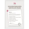 Walther cornice in plastica nuovo stile di vita 21x29,7 cm bianco din a4 cornice per documenti