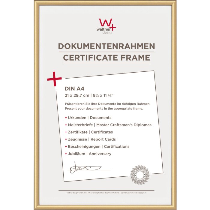 Cornice din a4 New Lifestyle oro 21x29,7 cm
