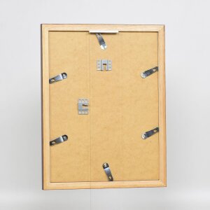 Struttura in legno effetto Top N palissandro 60x80 cm vetro antiriflesso