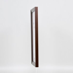 Struttura in legno effetto Top N palissandro 60x80 cm vetro antiriflesso