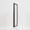 Telaio effetto legno profilo 2070 vetro antiriflesso 60x80 cm nero