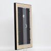 Telaio effetto legno profilo 95 nero 60x80 cm vetro antiriflesso